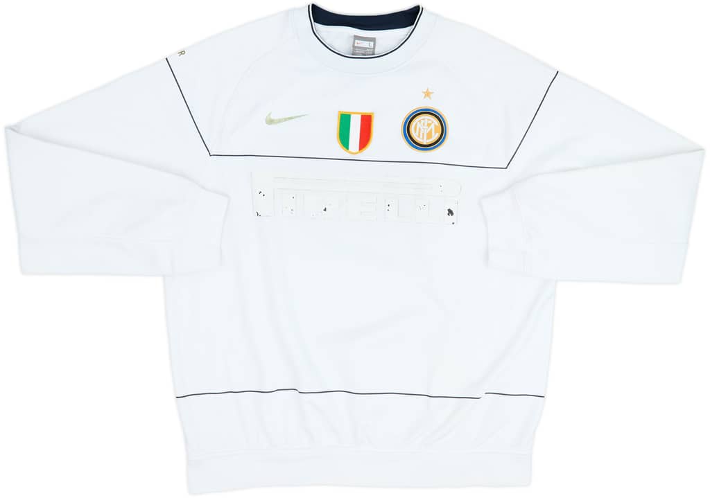 2008-09 Inter Milan Nike Sweat Top - 4/10 - (L)