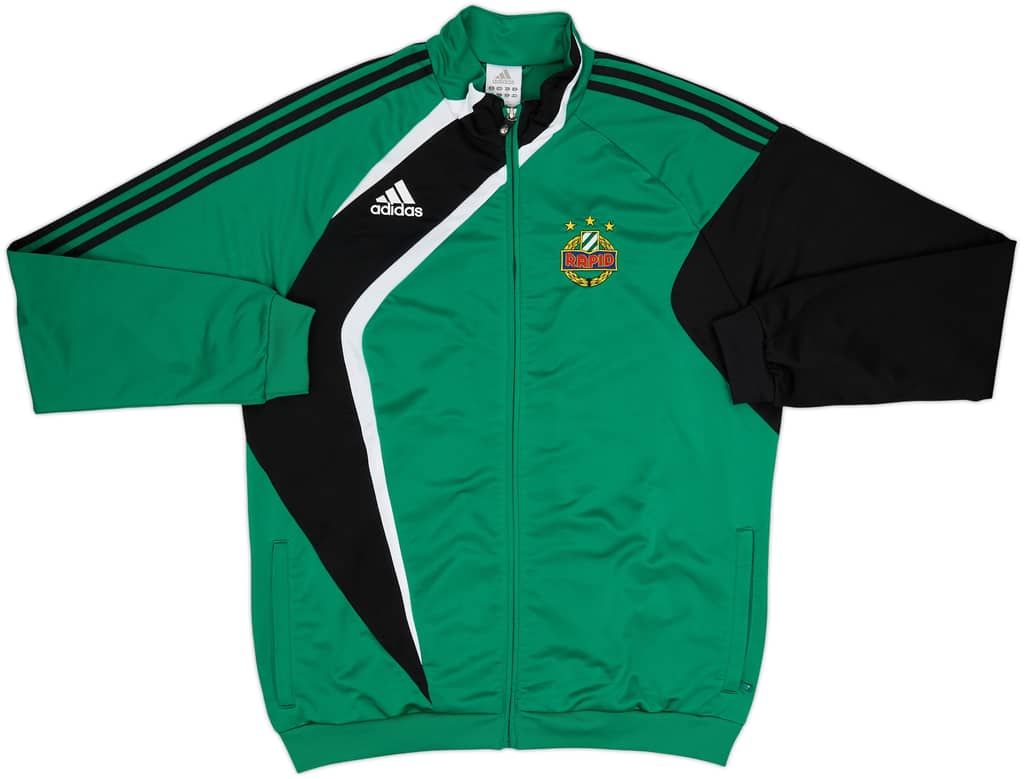 2009-10 Rapid Vienna adidas Track Jacket - 8/10 - (XL)