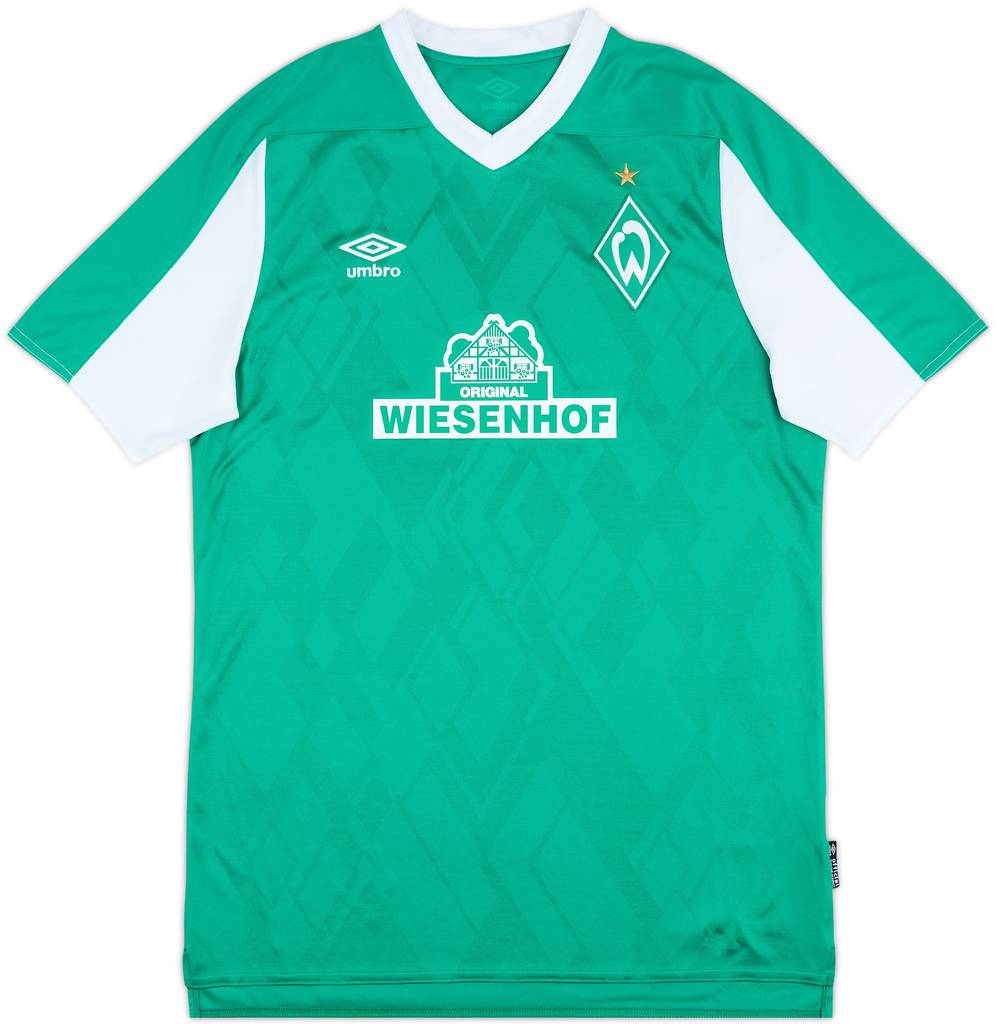 2020-21 Werder Bremen Home Shirt - 10/10 - (L)