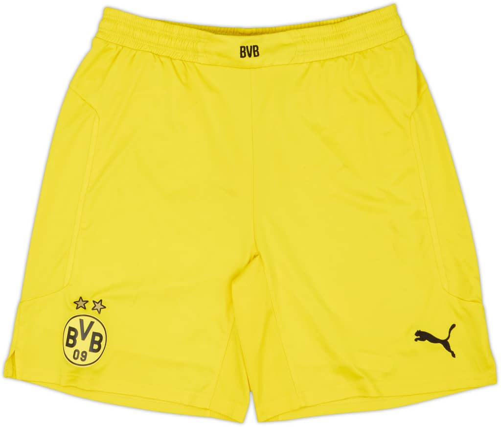2014-15 Borussia Dortmund European Home Shorts - 8/10 - (L)