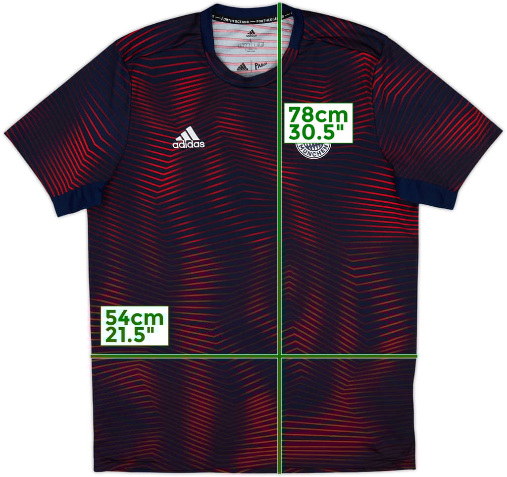 2018-19 Bayern Munich adidas Training Shirt - 8/10 - (L)