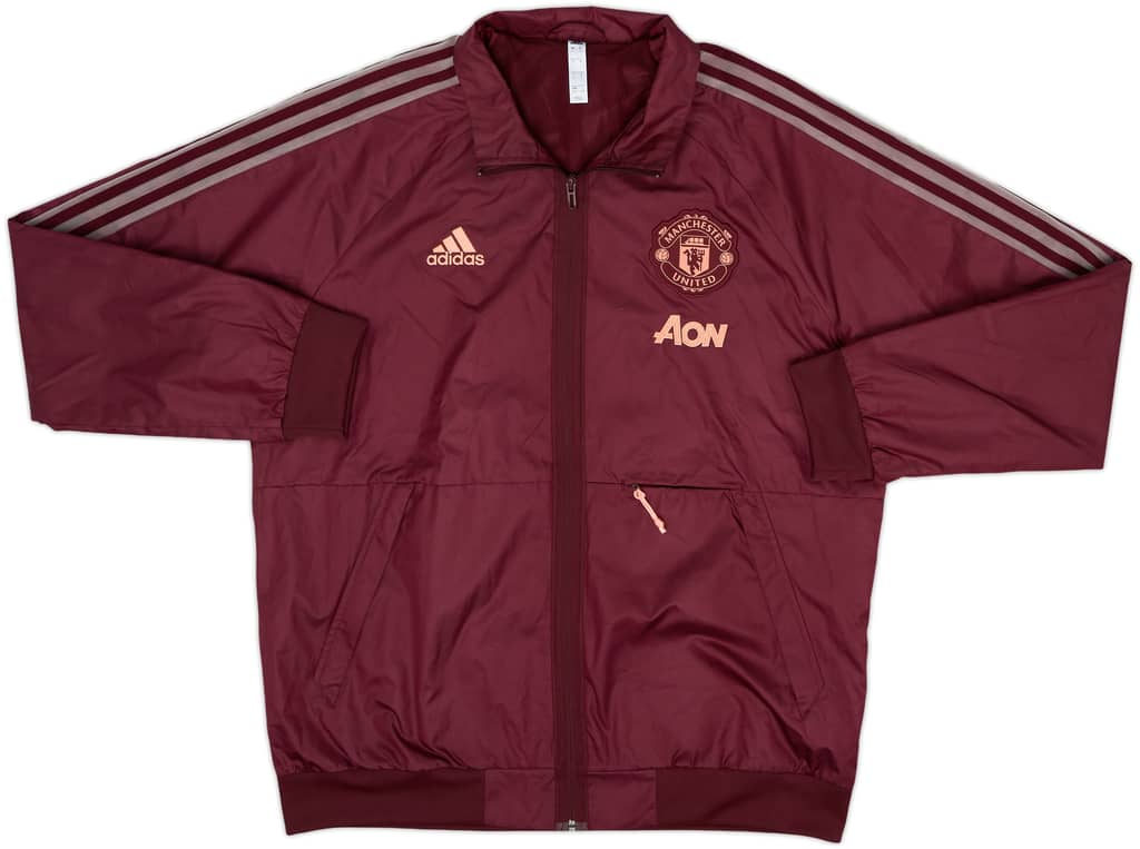 2020-21 Manchester United adidas Track Jacket - 9/10 - (L)