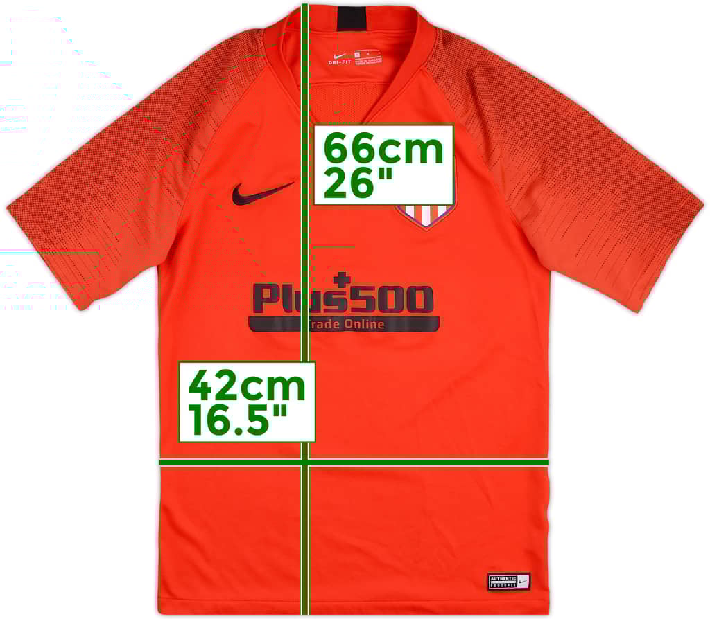 2019-20 Atletico Madrid Nike Training Shirt - 8/10 - (M)