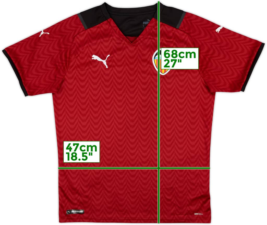 2021-22 Valencia Away Shirt - 8/10 - (M)