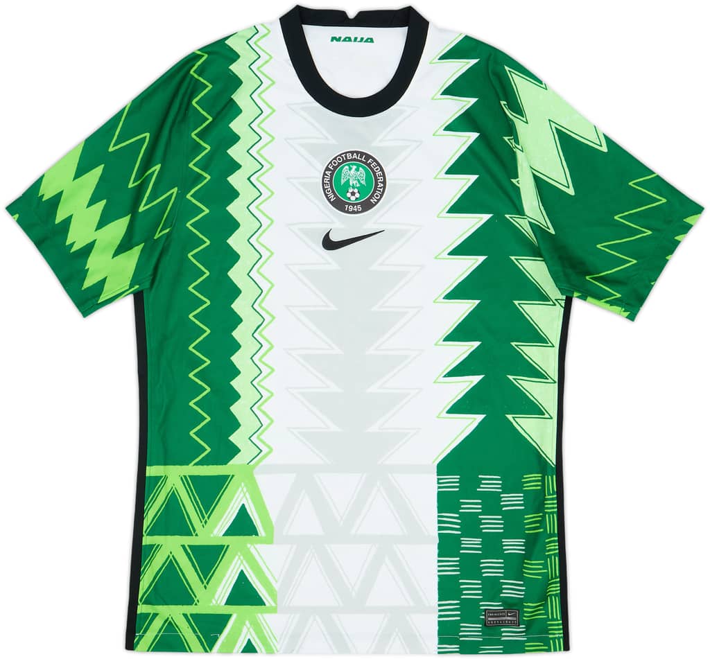 2020-21 Nigeria Home Shirt - 8/10 - (M)