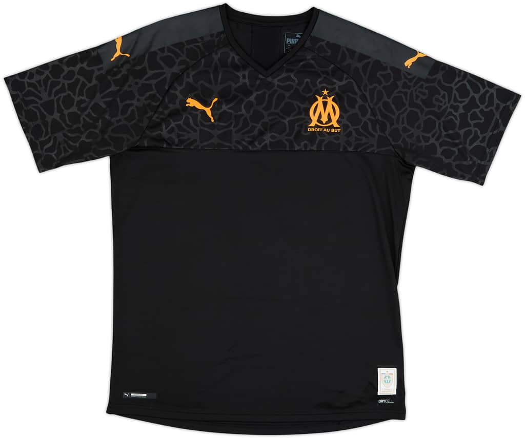 2019-20 Olympique Marseille Third Shirt - 9/10 - (L)