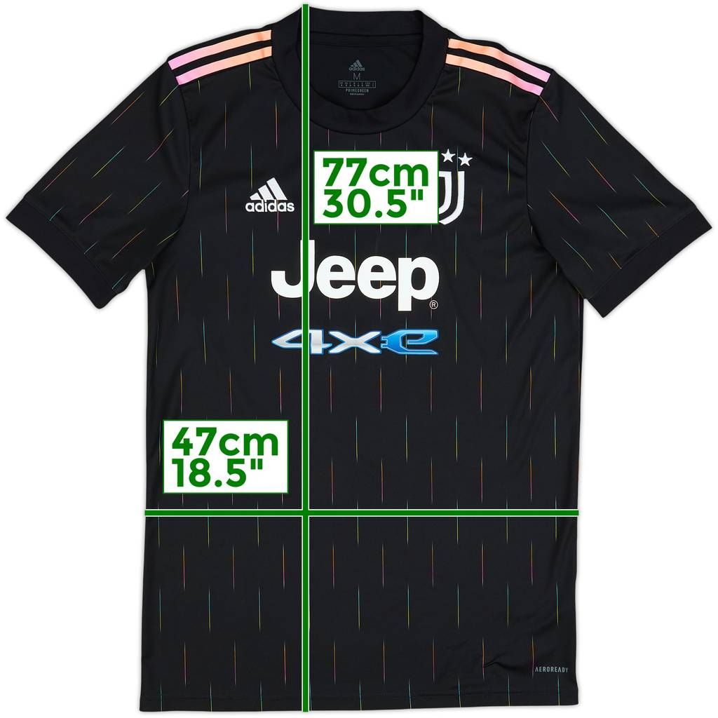 2021-22 Juventus Away Shirt - 10/10 - (M)