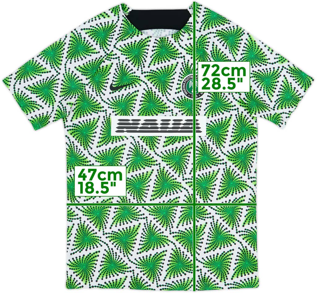 2022-23 Nigeria Nike Training Shirt - 8/10 - (M)