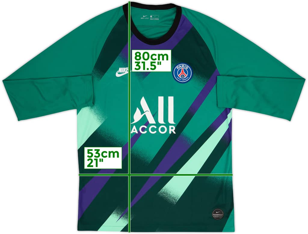 2019-20 Paris Saint-Germain GK Shirt - 10/10 - (L)