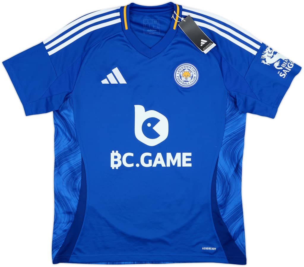 2024-25 Leicester City Home Shirt (L)
