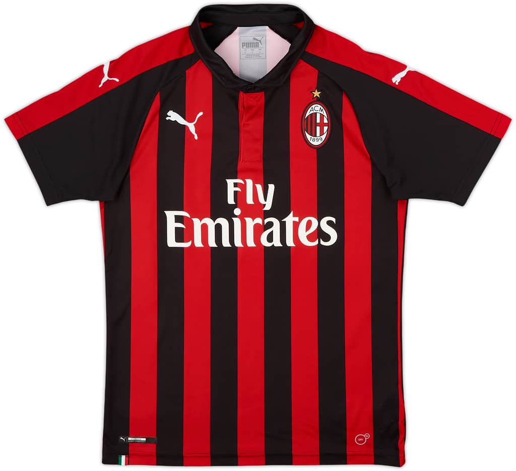 2018-19 AC Milan Home Shirt - 9/10 - (S)