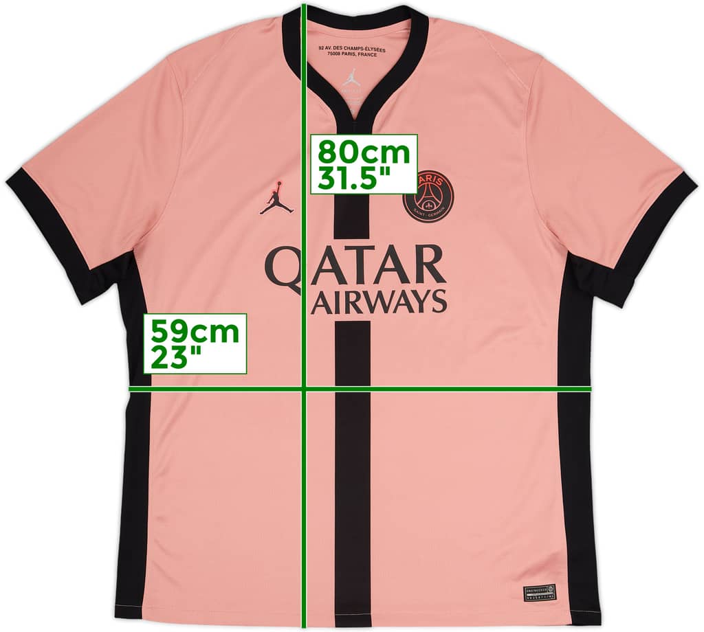 2024-25 Paris Saint-Germain Third Shirt - 10/10 - (XL)