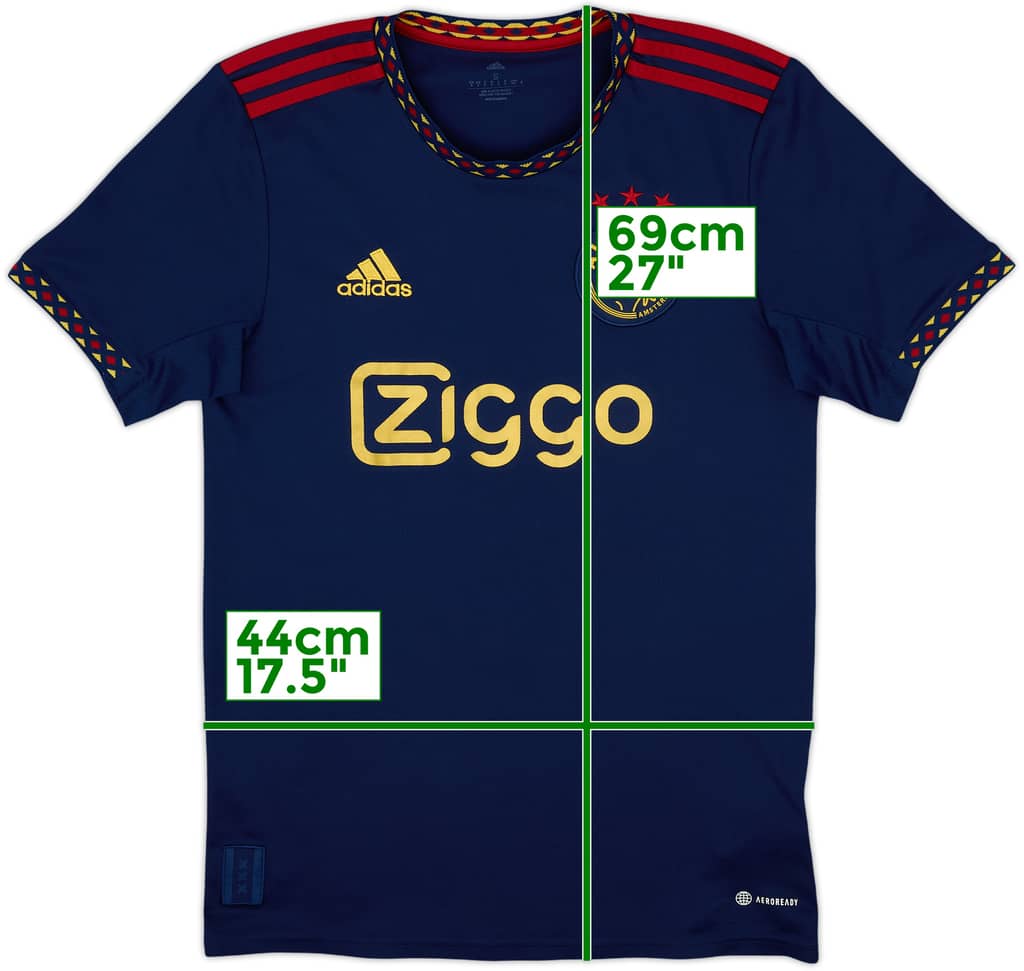 2022-23 Ajax Away Shirt - 8/10 - (S)