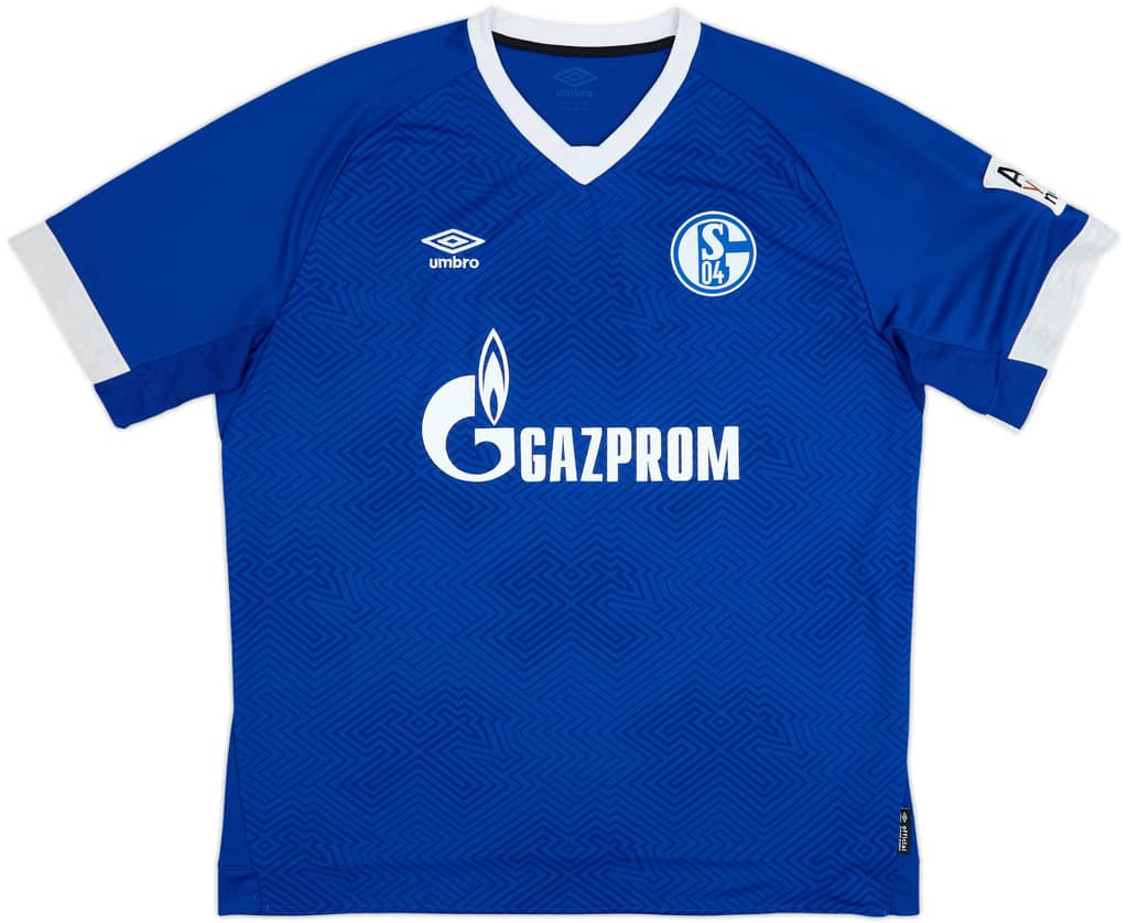 2018-19 Schalke Home Shirt - 8/10 - (XXL)