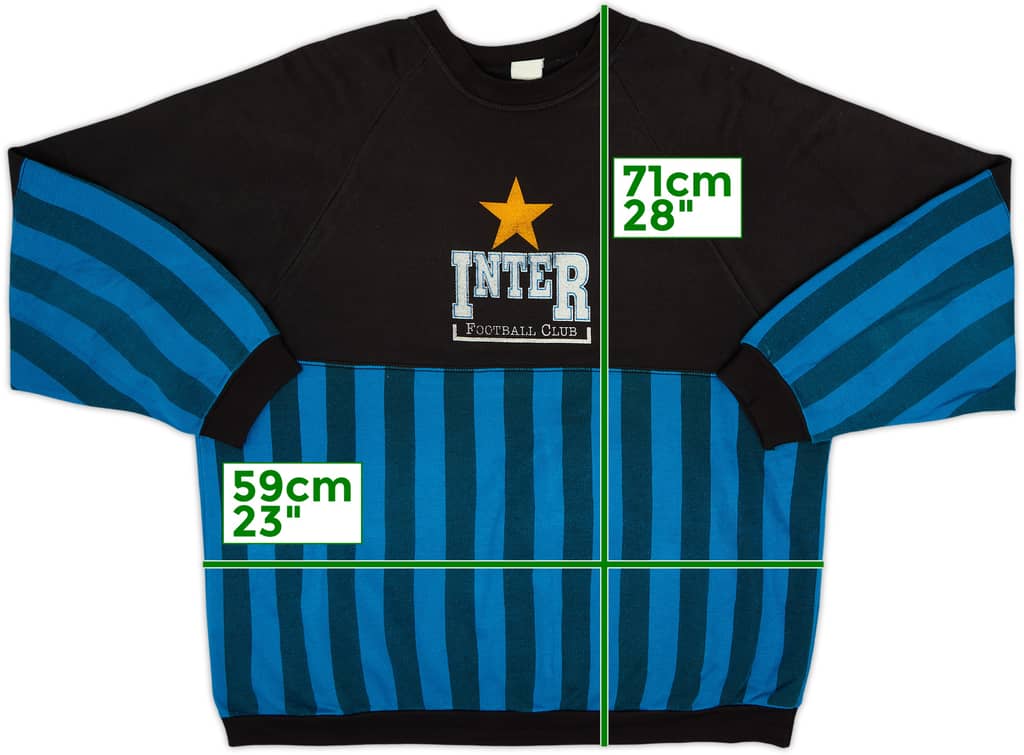 1990-91 Inter Milan Le Felpe Dei Grandi Sweat Top - 6/10 - (S)