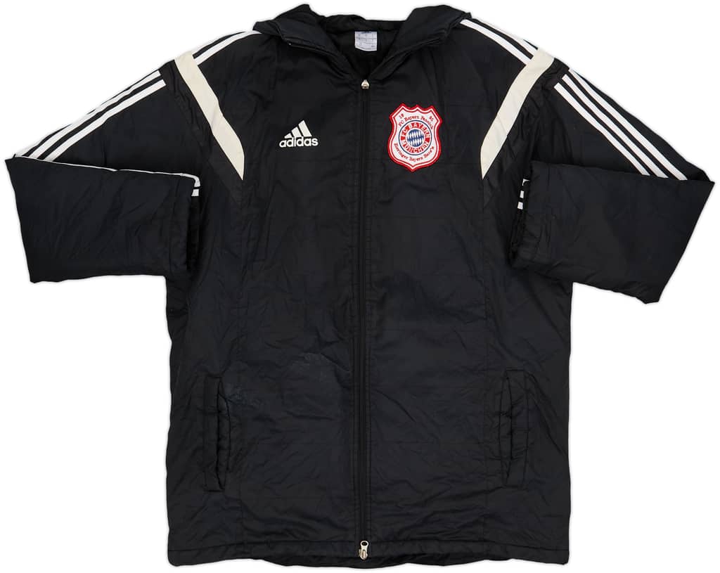 2015-16 adidas Template Padded Bench Coat (Bayern Munich Fan Club) - 5/10 - (L)