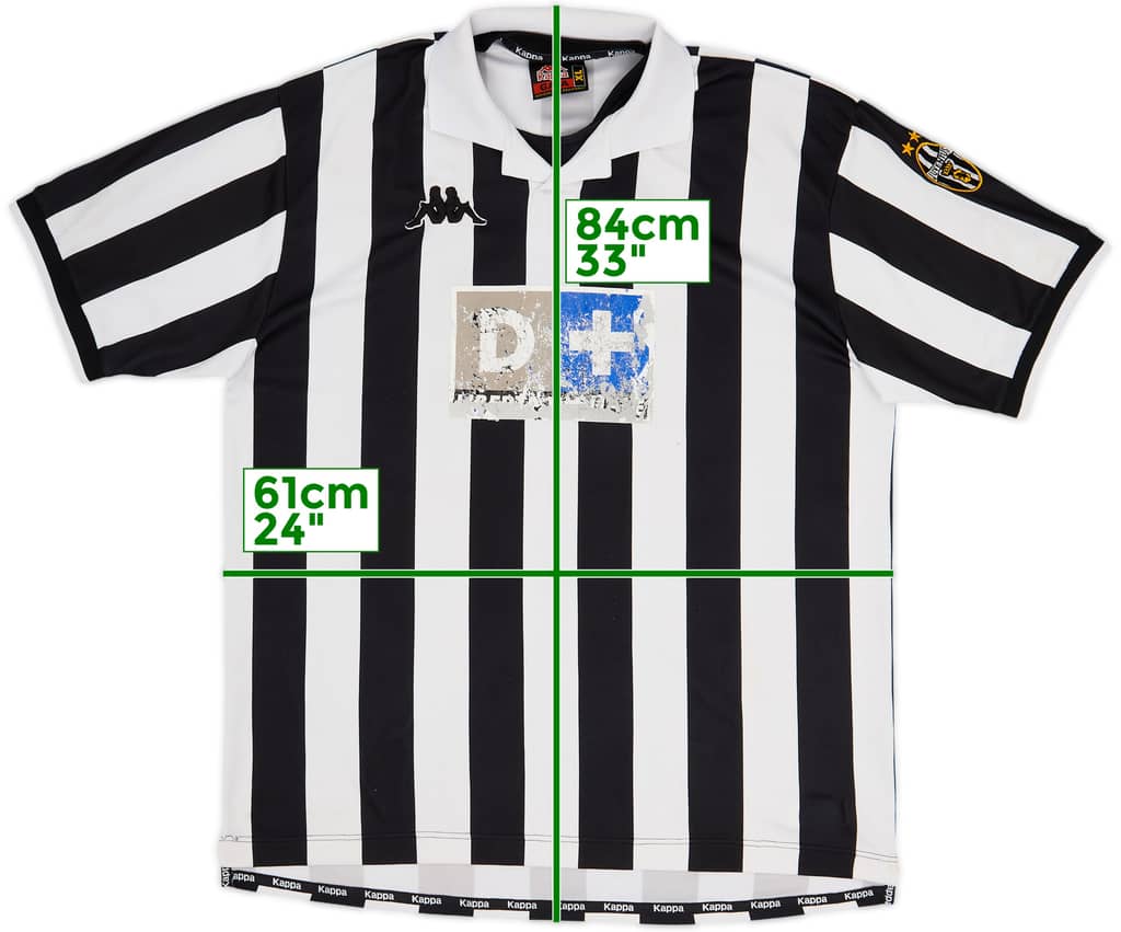 1998-99 Juventus Home Shirt - 4/10 - (XL)