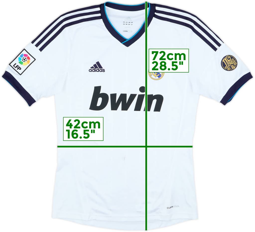 2012-13 Real Madrid Home Shirt - 5/10 - (S)