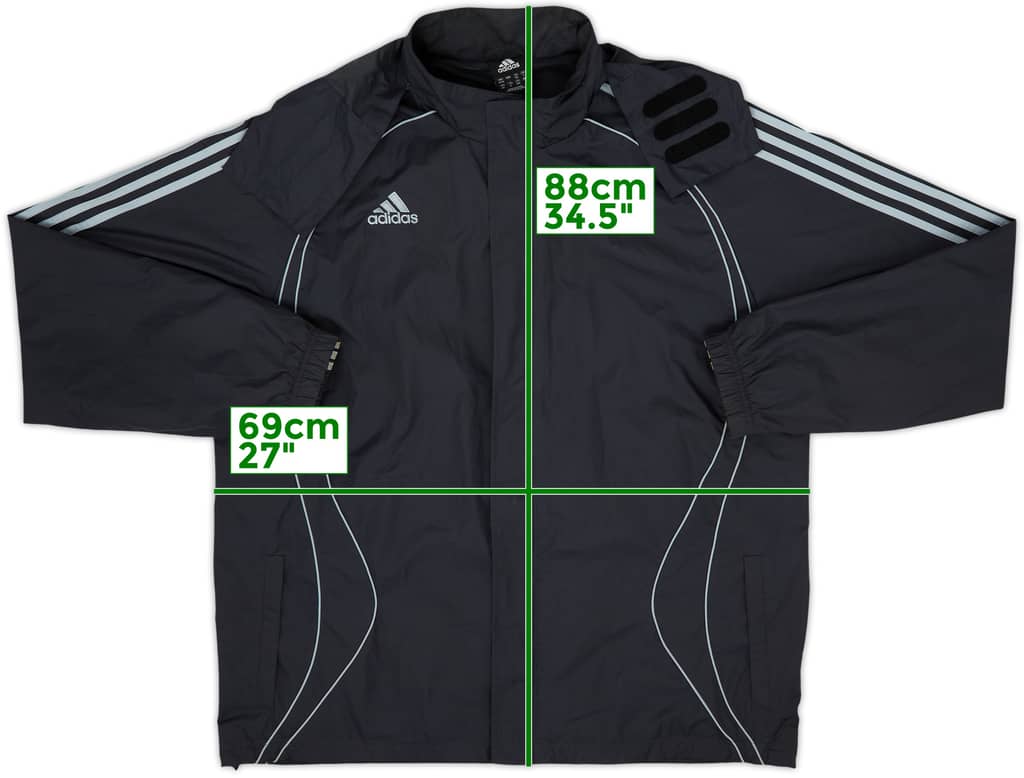 2006-07 Red Bull Salzburg adidas Hooded Rain Jacket - 6/10 - (XL)