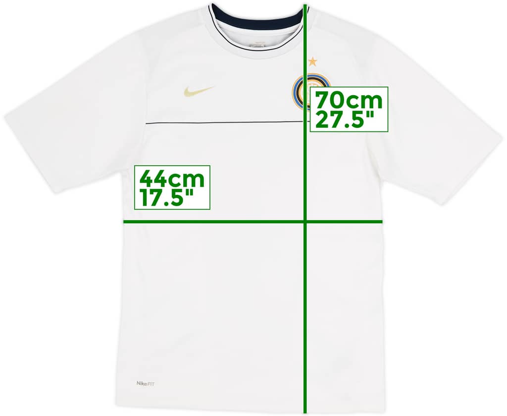 2008-09 Inter Milan Nike Training Shirt - 5/10 - (S)