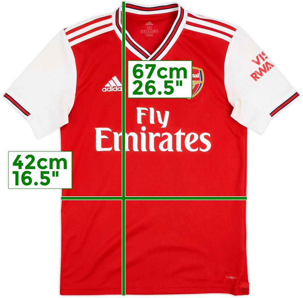 2019-20 Arsenal Home Shirt - 5/10 - (XS)