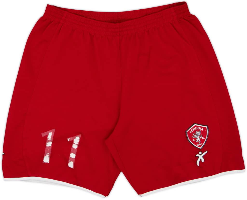 2002-03 Perugia Player Issue Home Shorts #11 - 4/10 - (L)
