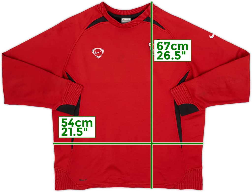 2007-08 Perugia Nike Sweat Top - 7/10 - (L)