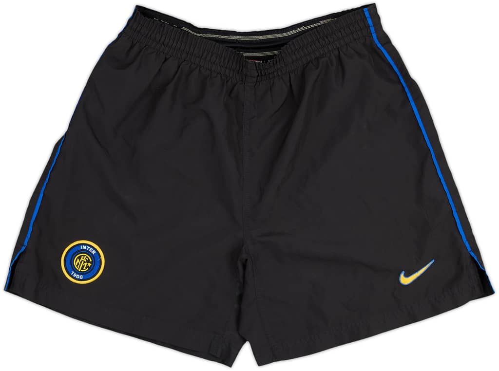 2000-01 Inter Milan Home Shorts - 9/10 - (S)