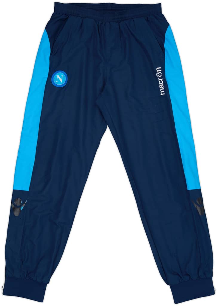 2012-13 Napoli Macron Track Pants/Bottoms - 3/10 - (L)
