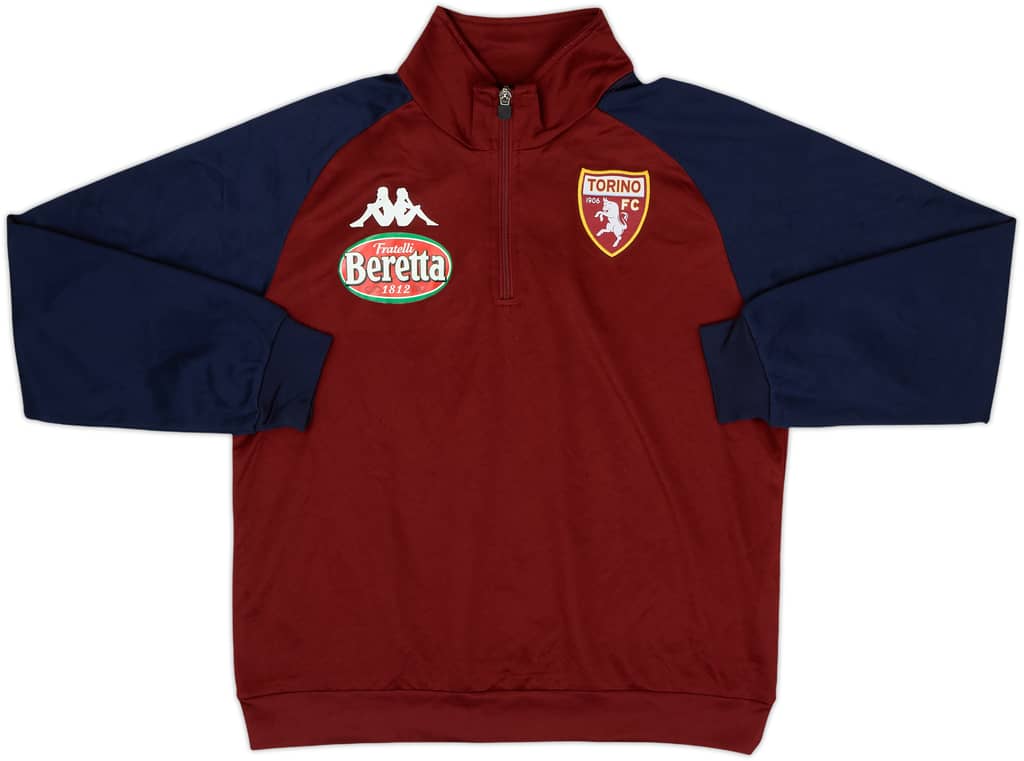 2017-18 Torino Kappa 1/4 Zip Drill Top - 9/10 - (L.Boys)