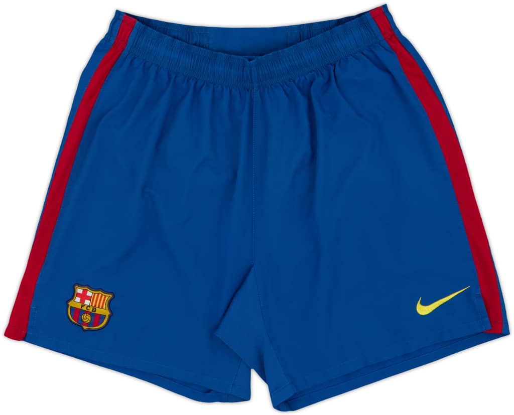 2009-10 Barcelona Home Shorts - 9/10 - (M)