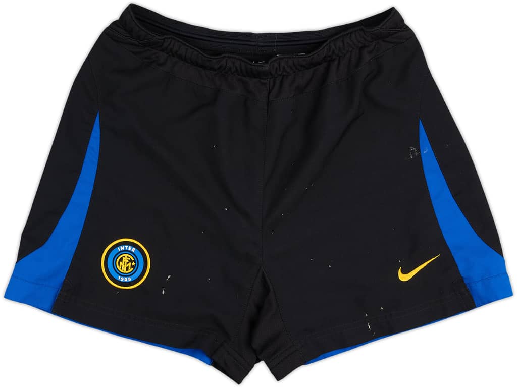 2003-04 Inter Milan Home Shorts - 4/10 - (Women's L)