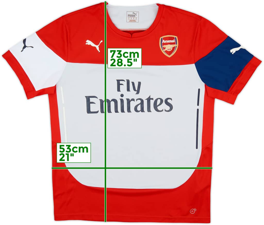 2015-16 Arsenal Puma Training Shirt - 6/10 - (L)