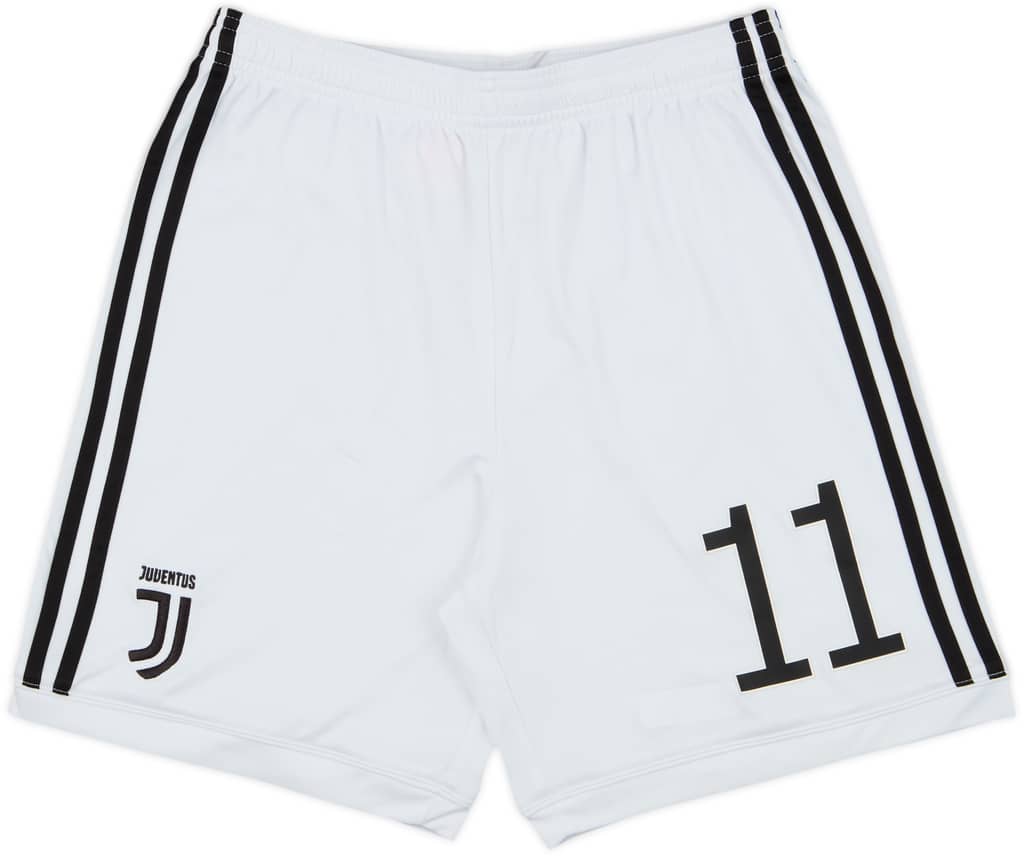 2017-18 Juventus Player Issue Home Shorts #11 - 7/10 - (XL.Boys)