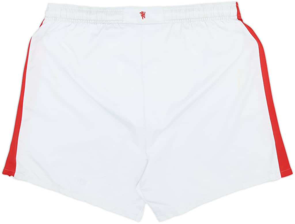 2009-10 Manchester United Home Shorts - 9/10 - (XL)