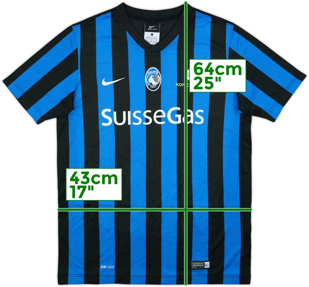 2014-15 Atalanta Home Shirt - 5/10 - (L.Boys)