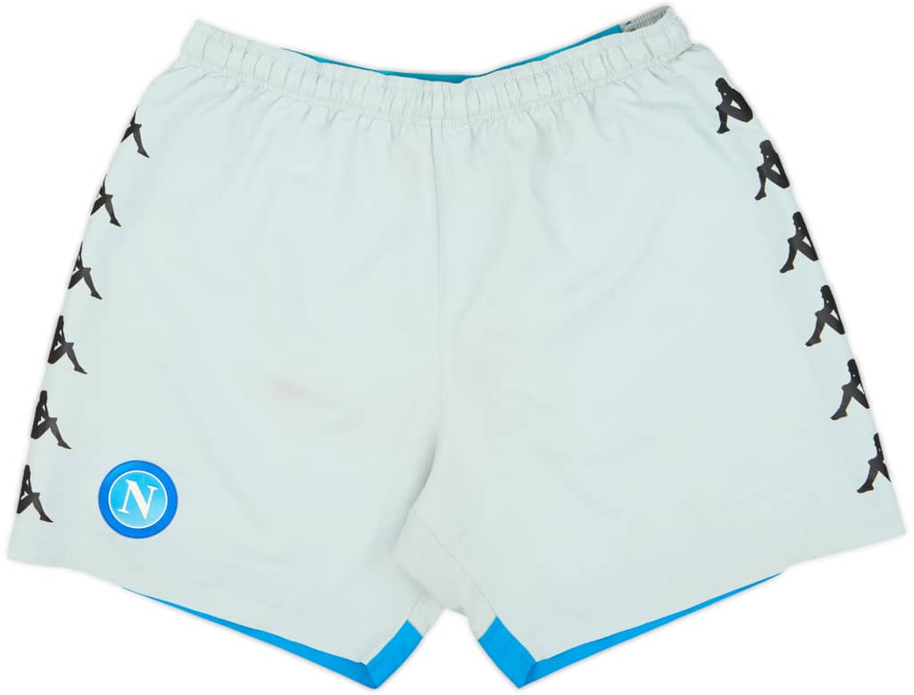 2018-19 Napoli Kappa Home Shorts - 5/10 - (XL)