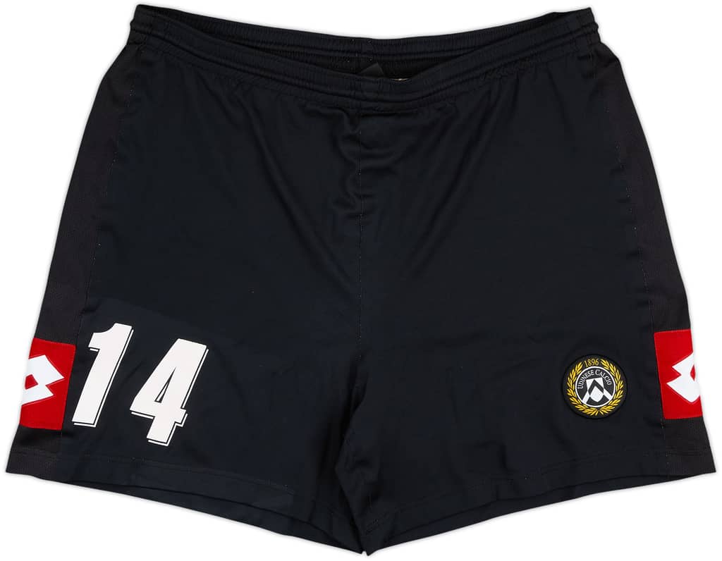 2005-06 Udinese Alternate Home Shorts #14 - 8/10 - (XXL)