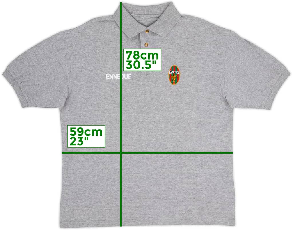 1999-00 Ternana Ennedue Polo Shirt - 9/10 - (XL)