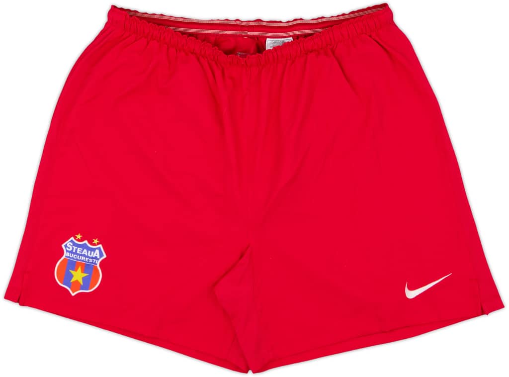 2011-12 Steaua Bucharest Home Shorts - 9/10 - (XL)