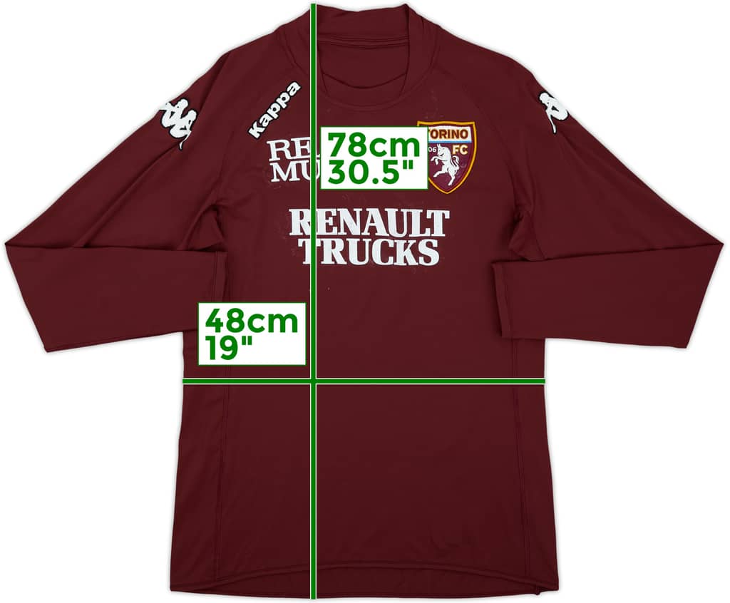 2008-09 Torino Home L/S Shirt - 5/10 - (L)