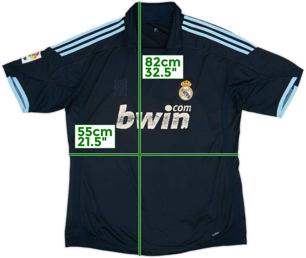 2009-10 Real Madrid Away Shirt - 4/10 - (XL)