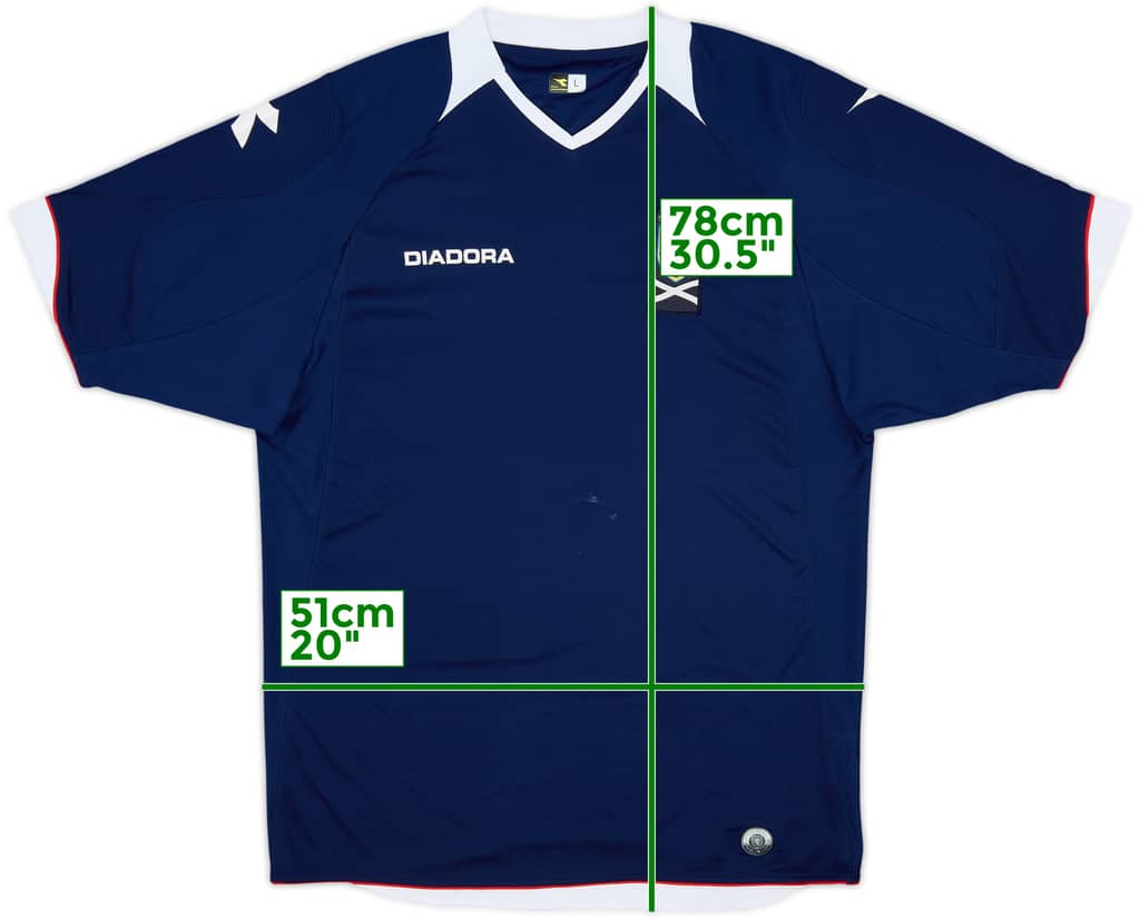 2008-09 Scotland Home Shirt - 6/10 - (L)