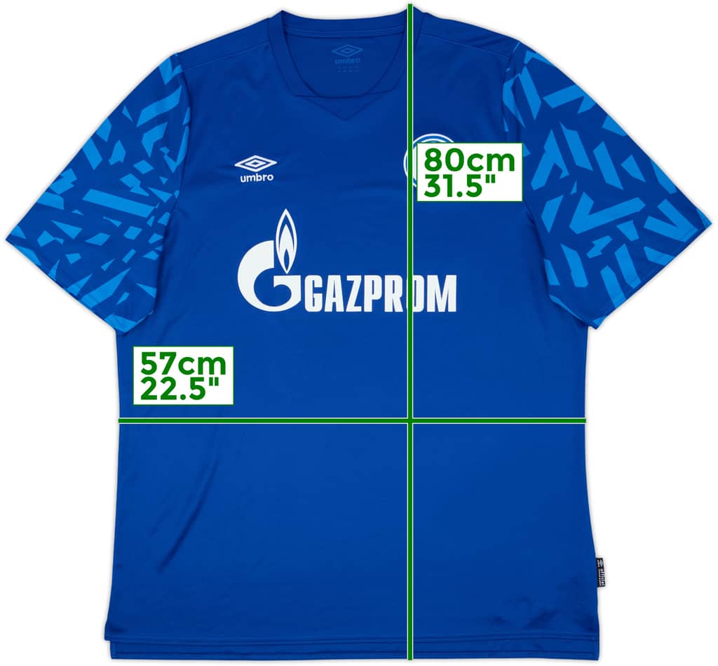 2019-20 Schalke Home Shirt - 10/10 - (XXL)