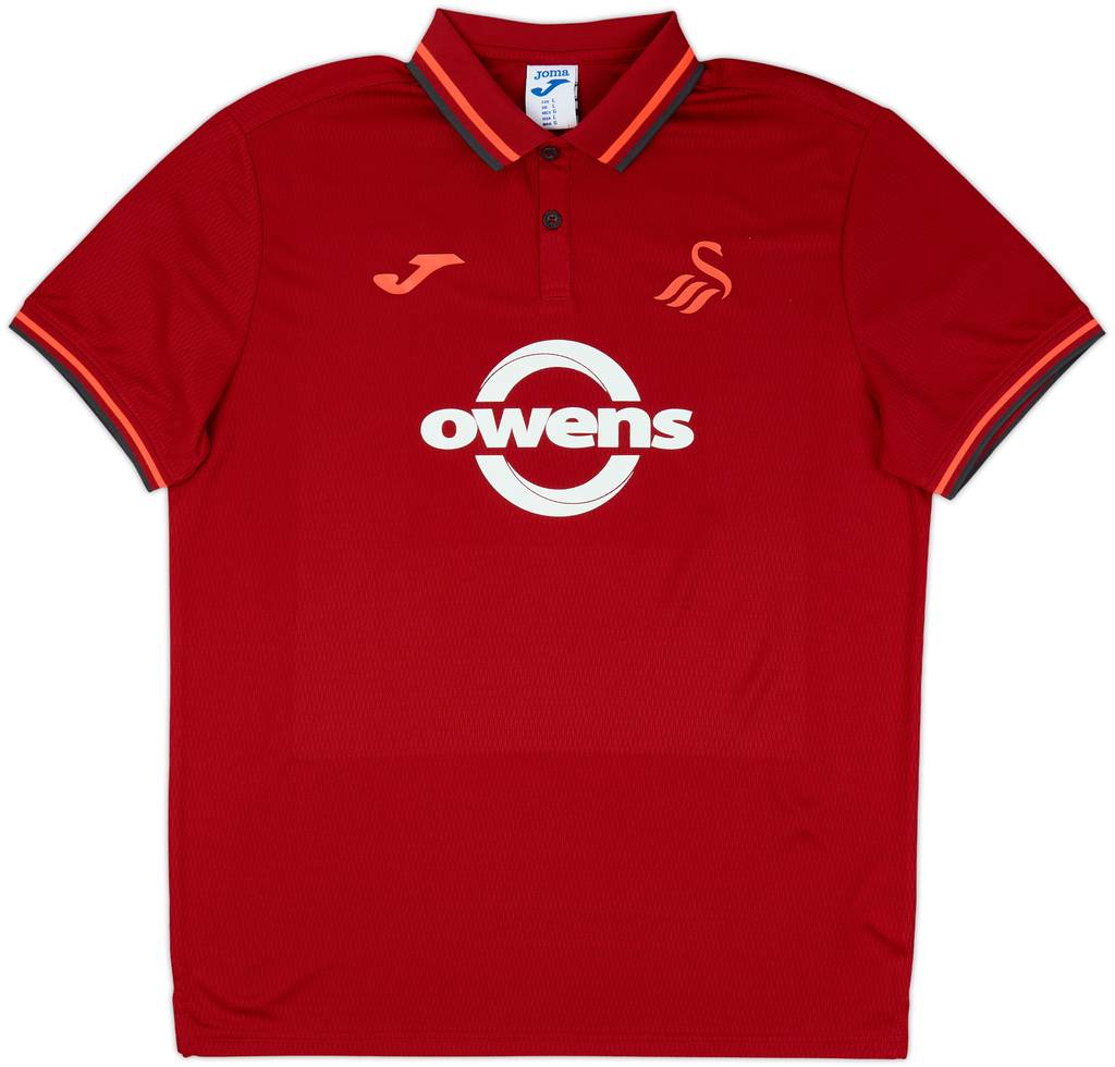 2023-24 Swansea City Joma Polo T-Shirt - 7/10
