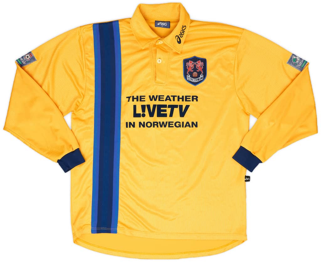 1998-99 Millwall Match Issue Away L/S Shirt #5