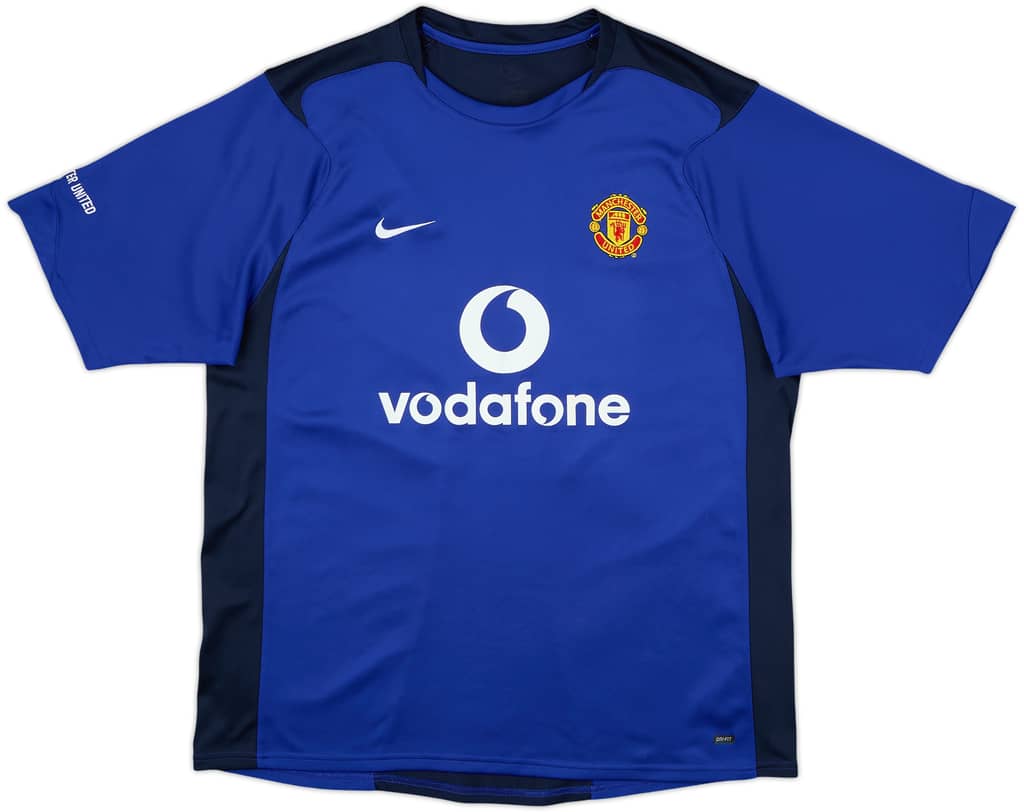 2002-03 Manchester United Nike Camiseta de entrenamiento - 8/10 - (XXL)
