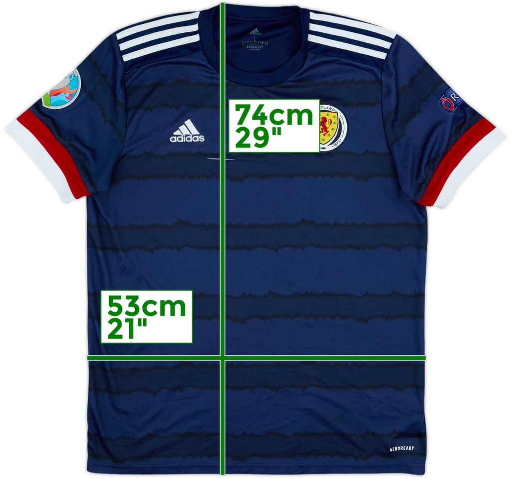 2020-22 Scotland Home Shirt - 5/10 - (L)