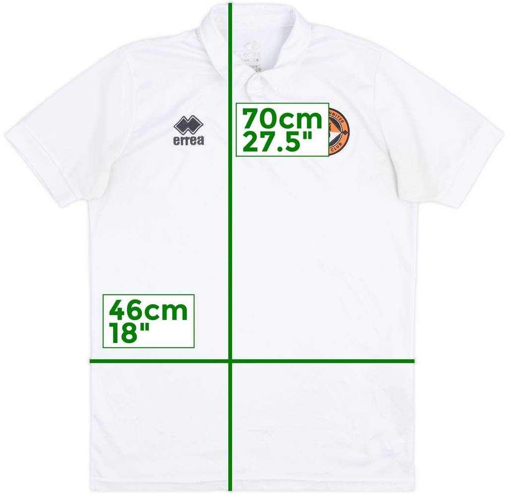 2023-24 Dundee United Errea Polo Shirt - 7/10 - (S)