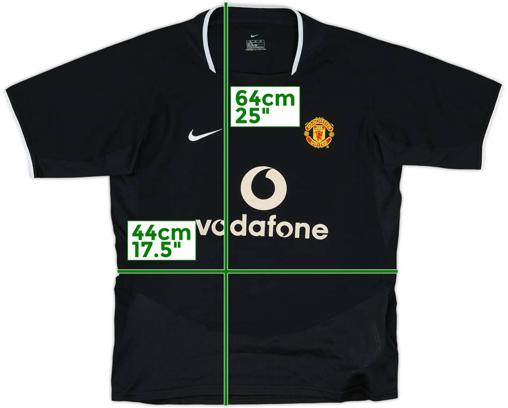 2003-05 Manchester United Away Shirt - 6/10 - (10-11 Years)